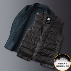 Men's Winter Double Sided Woolen Coat