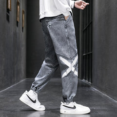 Men's Plus Size Loose Jeans