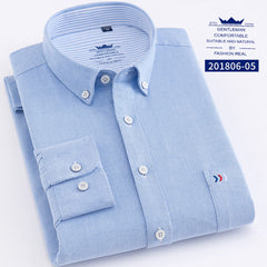 Business casual check shirt
