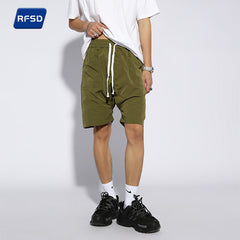 Men's Loose Simple Solid Color Sports Casual Shorts