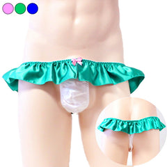 Men's Satin Sexy Thong