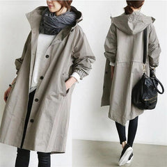 2022 New Fashion Casual Trench Coat