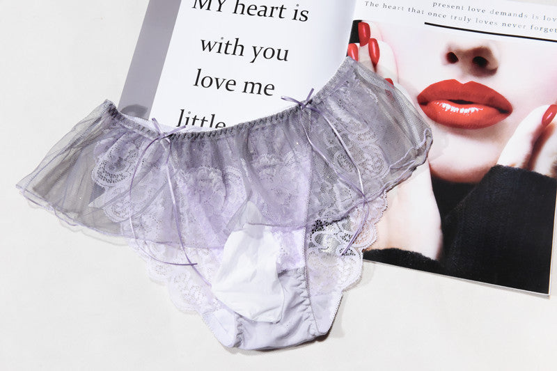 Men's Ice Silk Transparent Sexy Thong