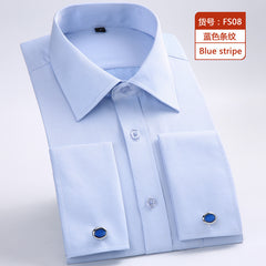 Loose plus size business shirt
