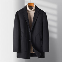 Men's Winter Double Sided Woolen Coat