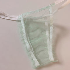 Men's Transparent Mesh Sexy Thong