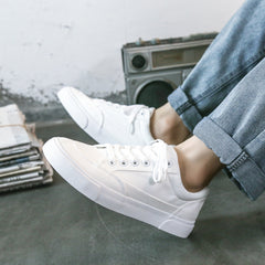 Men's Low Top All Match White Shoes