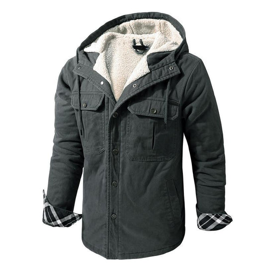 Men's Casual Hooded Loose Plus Size Cotton Clothing