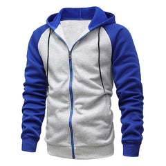 Men's Loose Zipper Hoodie