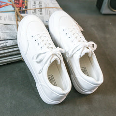 Men's Low Top All Match White Shoes