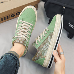 New sports casual canvas trendy shoes
