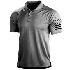 Men's Classic Plus Size Casual Polo Shirt