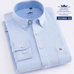 Business casual check shirt