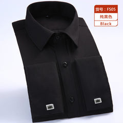 Loose plus size business shirt