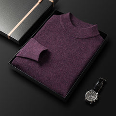 Men's Warm Embroidered Sweater