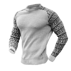 Men's Colorblock Knitted Sweater