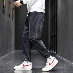 Men's Plus Size Loose Jeans