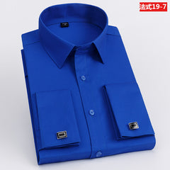 French cufflinks business shirt