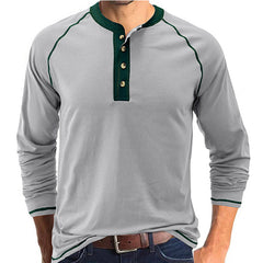 Men's Long Sleeve Round Neck T-shirt