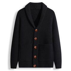 Men's Knitted Cardigan Sweater