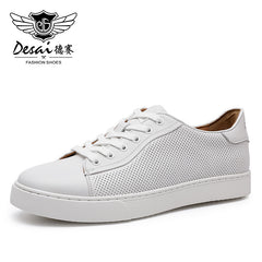 Men's Fashion Casual White Shoes