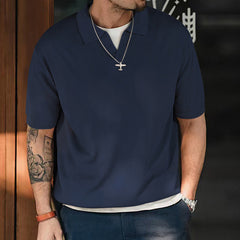 Men's Lapel Loose Casual Polo