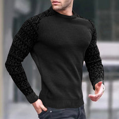 Men's Colorblock Knitted Sweater