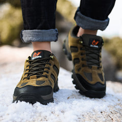 Men's Outdoor Fleece Warm Hiking Shoes