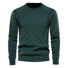 Men's High Quality Cotton Pullover Sweater