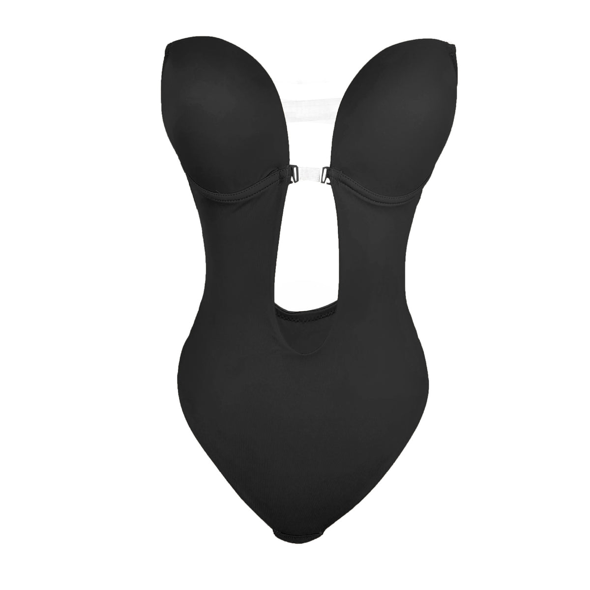 Invisible Straps Body Sculpting Wedding Evening Dress One Piece