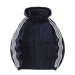 New Men's Breathable Windproof Hooded Jacket