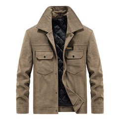 Men's Fashion Casual Loose Corduroy Jacket