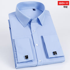 French cufflinks business shirt