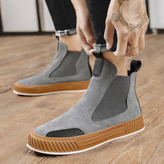 Men's High Top Plus Fleece Warm Martin Boots