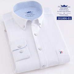 Business casual check shirt