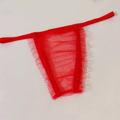 Men's Transparent Mesh Sexy Thong