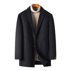 Men's Winter Double Sided Woolen Coat