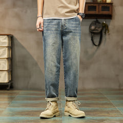 2023 Retro Loose Plus Size Casual Jeans