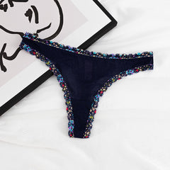 Lace Sexy Low Waist See-through Thong