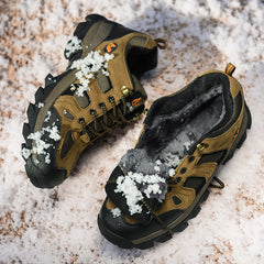 Men's Outdoor Fleece Warm Hiking Shoes