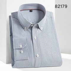 Men's Pure Cotton Non-iron Business Striped Shirt