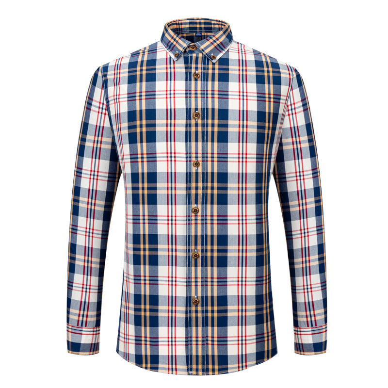 2023 New Cotton Plaid Shirt