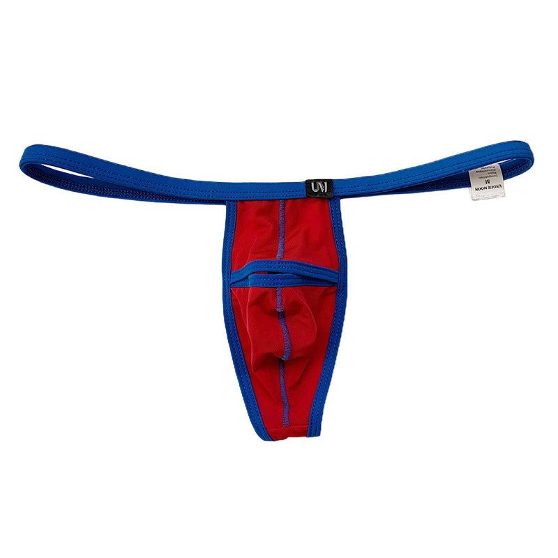 Men's Ice Silk Open Style Thong