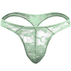Men's Lace Sexy Sheer Thong