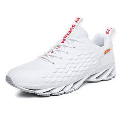 Fish Scale Fly Woven Mesh Plus Size Men's Shoes