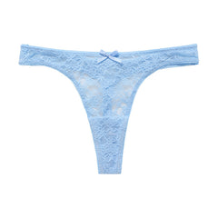 Men's Embroidered Sexy Lace Thong