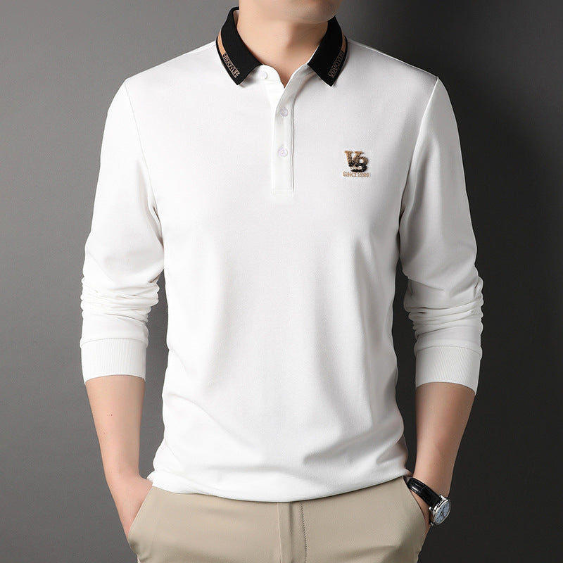 Men's Casual Business Polo Shirt