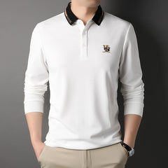 Men's Casual Business Polo Shirt