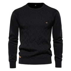 Men's High Quality Cotton Pullover Sweater