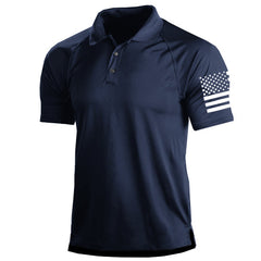 Men's Classic Plus Size Casual Polo Shirt